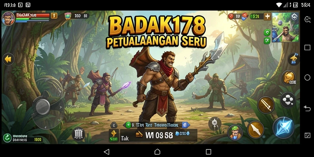 Gambaran gameplay seru BADAK178 saat menjelajahi dunia petualangan.