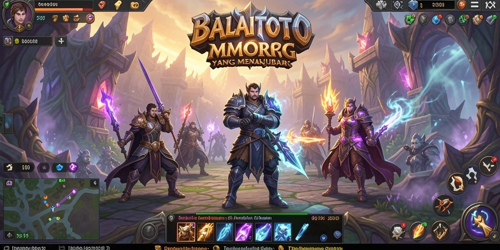 Screenshot gameplay BALAITOTO yang menunjukkan pertarungan seru antar pemain.