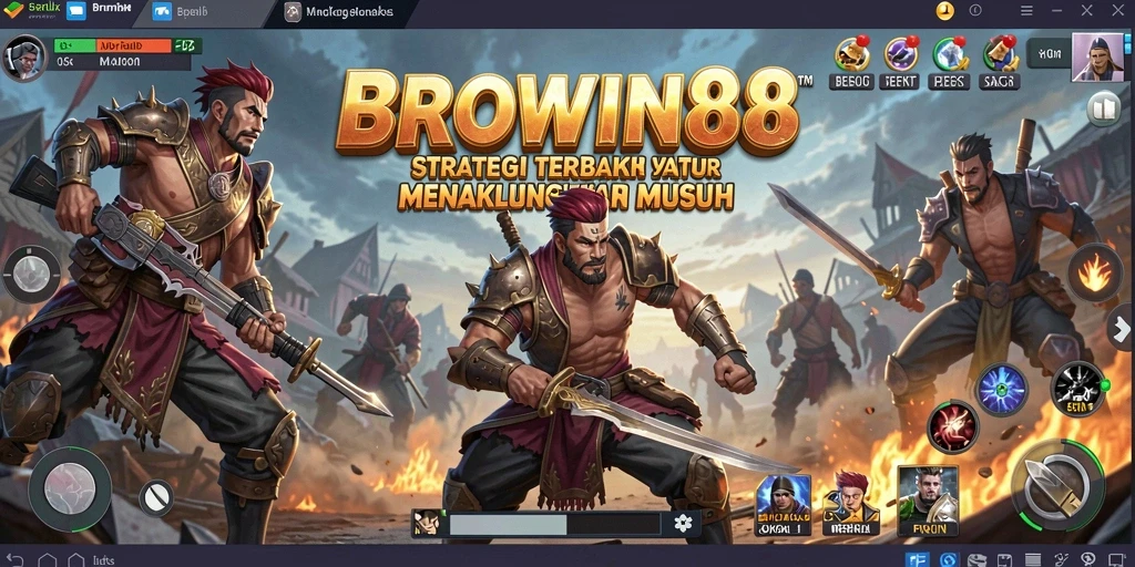 Gambaran gameplay BROWIN88 yang penuh strategi dan tantangan.