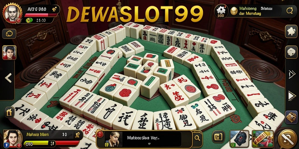 Gameplay seru DEWASLOT99 yang menghadirkan Mahjong klasik.