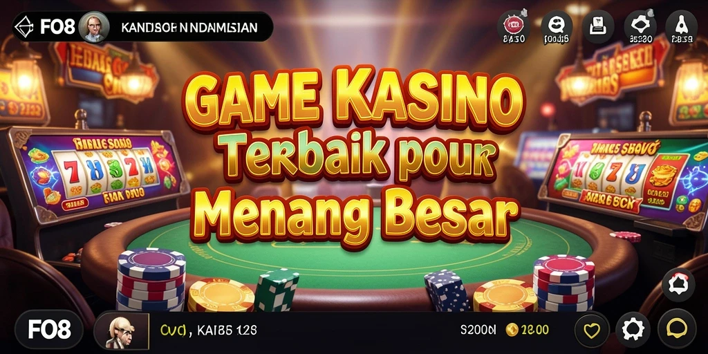 Tampilan gameplay Kasino yang mendebarkan di FO8.