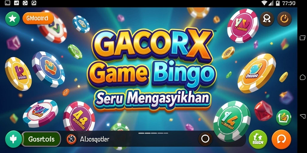 Tampilan gameplay Bingo yang mengasyikkan di GACORX.