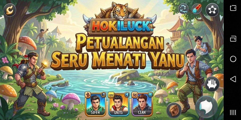 Screenshot gameplay HOKILUCK menampilkan aksi menegangkan dalam petualangan.