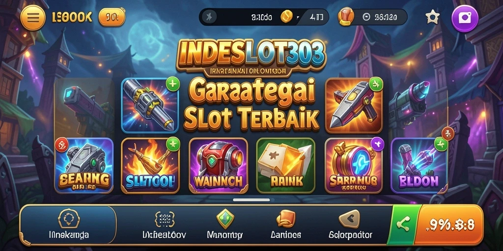 Tampilan gameplay menarik dari INDESLOT303 yang memikat pengguna.