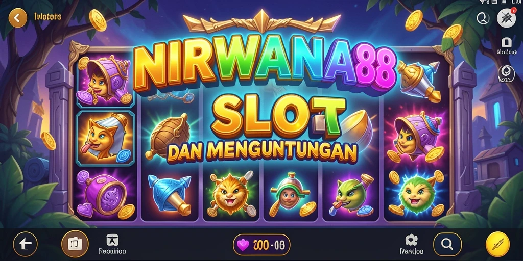 Tampilan menarik gameplay slot NIRWANA88 yang seru.