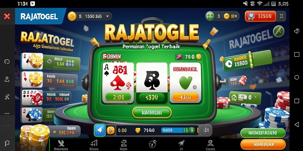 Tampilan gameplay RAJATOGEL yang menarik dan interaktif.