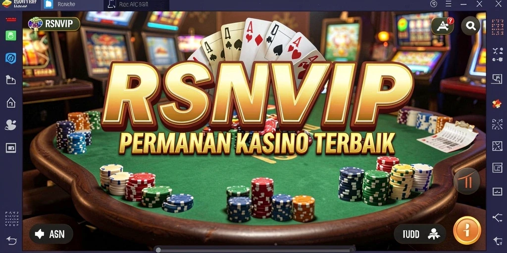 Tampilan gameplay menarik dari aplikasi Kasino RSNVIP.