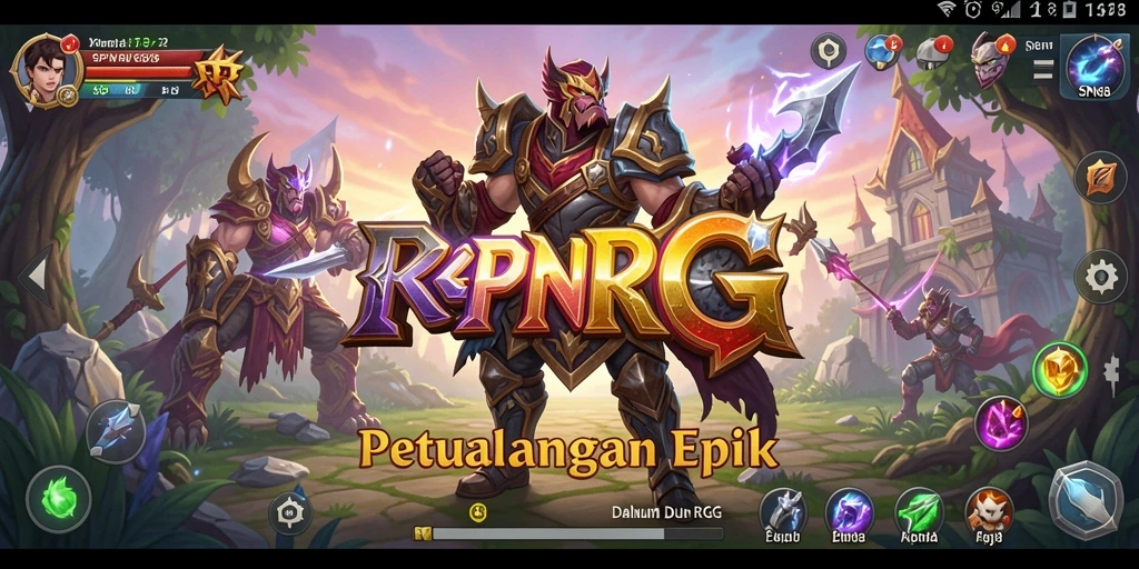 Tampilan gameplay SPN88 yang menegangkan dalam suasana RPG.