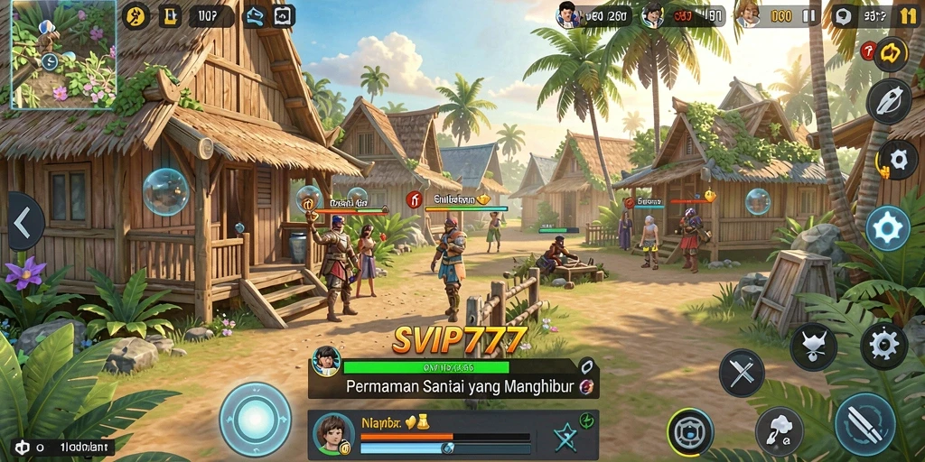 Tampilan gameplay menarik dan santai dari SVIP777.