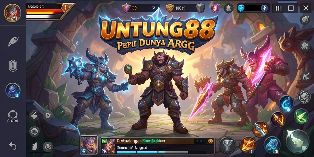 Tampilan utama gameplay UNTUNG88 dengan aksi seru dan grafis menawan.